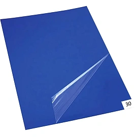 Дезинфекционный коврик многослойный антибактериальный 90x115х1 см синий 30 листов (10 штук в упаковке)