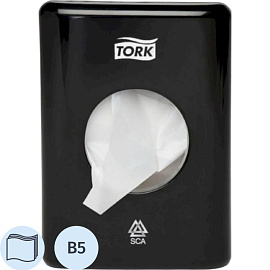 Диспенсер для гигиенических пакетов Торк (Tork) черный (566008)