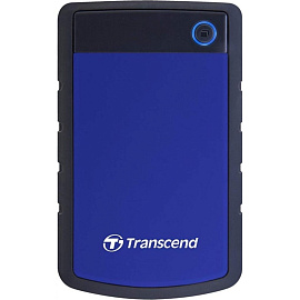 Внешний жесткий диск HDD (накопитель) Transcend StoreJet 25H3 4 ТБ USB 3.0 (TS4TSJ25H3B)