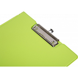 Папка-планшет с зажимом Attache Bright colours A4 салатовая с крышкой