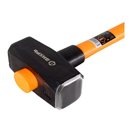 Кувалда слесарная Вихрь с фибергласовой обрезиненной рукояткой 5 кг (73/6/1/7)