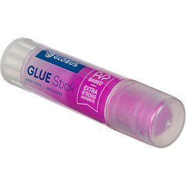 Клей-карандаш Глобус Хамелеон 15 г цветной (исчезающий цвет)