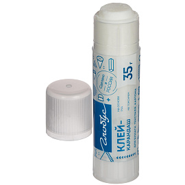 Клей-карандаш Глобус 1024 Школьный 35 г фото Клей-карандаш Глобус 1024 Школьный 35 г