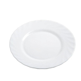 Тарелка десертная Luminarc Кадикс стекло 19 см белая