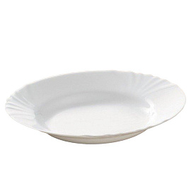 Тарелка суповая Luminarc Кадикс стекло 23 см белая