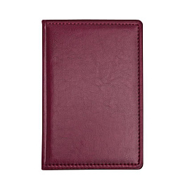 Ежедневник недатированный Attache Agenda искусственная кожа А6 160 листов бордовый