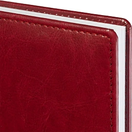 Ежедневник недатированный Attache Agenda искусственная кожа А6 160 листов бордовый