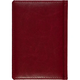 Ежедневник недатированный Attache Agenda искусственная кожа А6 160 листов бордовый