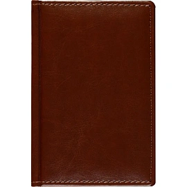 Ежедневник недатированный Attache Agenda искусственная кожа А6 160 листов коричневый