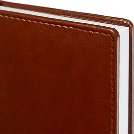 Ежедневник недатированный Attache Agenda искусственная кожа А6 160 листов коричневый