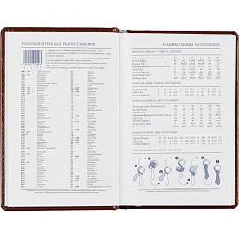 Ежедневник недатированный Attache Agenda искусственная кожа А6 160 листов коричневый