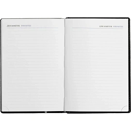 Ежедневник недатированный Attache Agenda искусственная кожа А5 176 листов черный