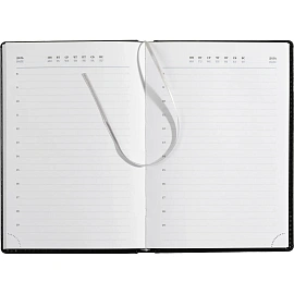 Ежедневник недатированный Attache Agenda искусственная кожа А5 176 листов черный