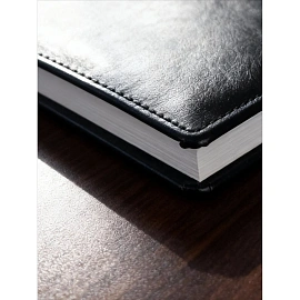 Ежедневник недатированный Attache Agenda искусственная кожа А5 176 листов черный