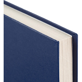 Ежедневник недатированный Attache Economy бумвинил A5 160 листов синий