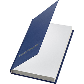 Ежедневник недатированный Attache Economy бумвинил A5 160 листов синий