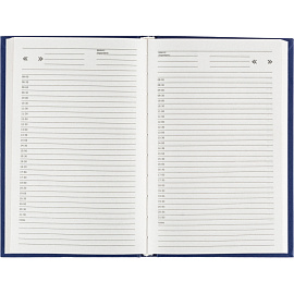 Ежедневник недатированный Attache Economy бумвинил A5 160 листов синий