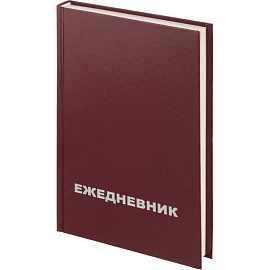 Ежедневник недатированный Attache Economy бумвинил A5 160 листов бордовый фото Ежедневник недатированный Attache Economy бумвинил A5 160 листов бордовый