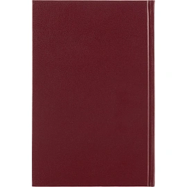 Ежедневник недатированный Attache Economy бумвинил A5 160 листов бордовый