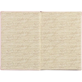 Ежедневник недатированный Attache Velvet искусственная кожа Soft Touch А5+ 136 листов светло-розовый