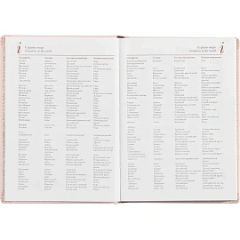 Ежедневник недатированный Attache Velvet искусственная кожа Soft Touch А5+ 136 листов светло-розовый