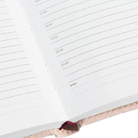 Ежедневник недатированный Attache Velvet искусственная кожа Soft Touch А5+ 136 листов светло-розовый