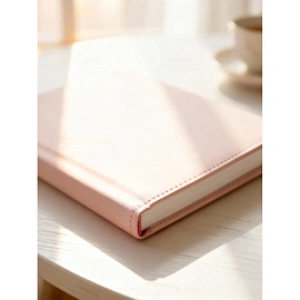 Ежедневник недатированный Attache Velvet искусственная кожа Soft Touch А5+ 136 листов светло-розовый