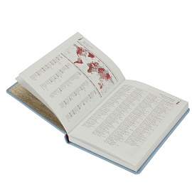 Ежедневник недатированный Attache Velvet искусственная кожа Soft Touch А5+ 136 листов голубой