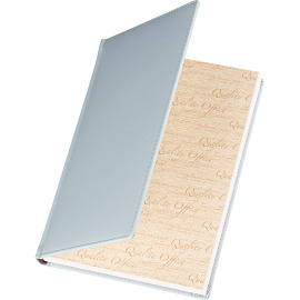 Ежедневник недатированный Attache Velvet искусственная кожа Soft Touch А5+ 136 листов голубой