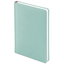 Ежедневник недатированный Attache Velvet искусственная кожа Soft Touch А5+ 136 листов мятный