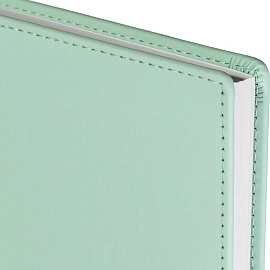 Ежедневник недатированный Attache Velvet искусственная кожа Soft Touch А5+ 136 листов мятный