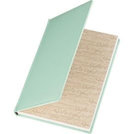 Ежедневник недатированный Attache Velvet искусственная кожа Soft Touch А5+ 136 листов мятный