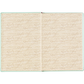 Ежедневник недатированный Attache Velvet искусственная кожа Soft Touch А5+ 136 листов мятный