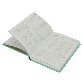 Ежедневник недатированный Attache Velvet искусственная кожа Soft Touch А5+ 136 листов мятный