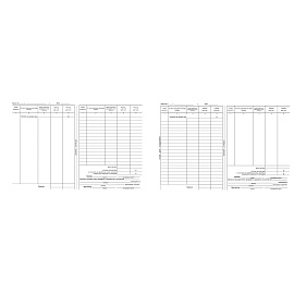 Книга бухгалтерская кассовая (96 листов, скрепка, обложка картон)