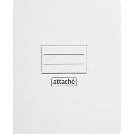Скоросшиватель картонный Attache A4 до 300 листов белый (5 штук в упаковке)
