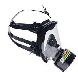 Противогаз промышленный фильтрующий Дот 320 А2В1Е1К1Р3 R D с маской МАГ категория 2