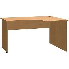 Стол эргономичный Эко правый (бук бавария, 1400х900х740 мм) фото Стол эргономичный Эко правый (бук бавария, 1400х900х740 мм)