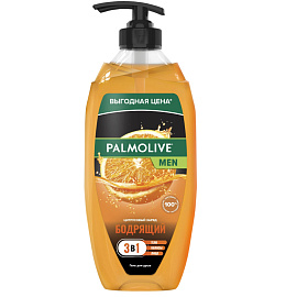 Гель для душа Palmolive Men Бодрящий Цитрусовый заряд 750 мл