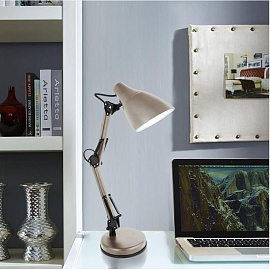 Светильник настольный Camelion KD-331 C26 коричневый