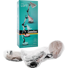 Светильник настольный Camelion KD-331 C26 коричневый