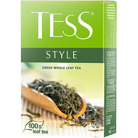 Чай листовой зеленый Tess Style 100 г