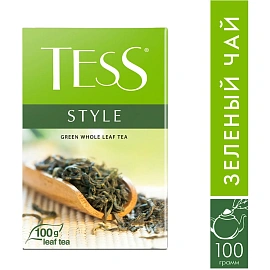 Чай листовой зеленый Tess Style 100 г