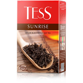 Чай листовой черный Tess Sunrise 200 г