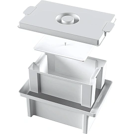 Емкость-контейнер полимерный для дезинфекции ЕДПО-10 10 л (2 штуки в упаковке)