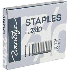 Скобы для степлера №23/10 Глобус оцинкованные (1000 штук в упаковке)