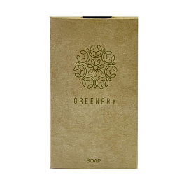 Мыло туалетное Greenery 13 г картон (500 штук в упаковке)
