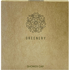 Шапочка для душа Greenery картон (250 штук в упаковке)