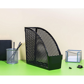 Лоток вертикальный для бумаг 75 мм (105 мм) Выбор есть (Attache) пластиковый чёрный