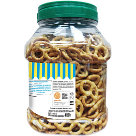 Крендели Семейка ОЗБИ с морской солью 450 г